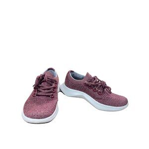 Allbirds Womens wool red sneakers shoes size 5 SKU 8881